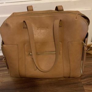 Beautiful Maden leather diaper bag